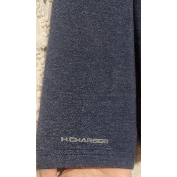Under Armour Mens I Hunt Long Sleeve Tee Size XL Navy Blue Casual Lounge - Picture 5 of 11